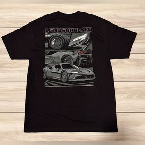 LGND Supply Co Ferrari T-Shirt Black Various Sizes NWT